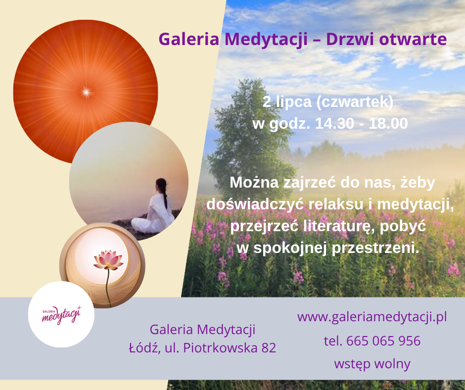Galeria Medytacji w Łodzi - Otwarte drzwi @ Galeria Medytacji w Łodzi